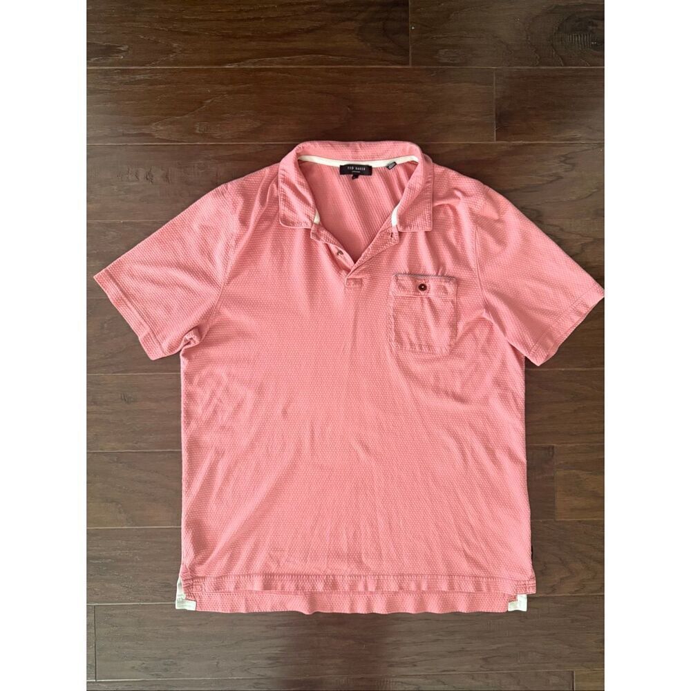 Ted Baker Men’s Salmon Polo size XL
